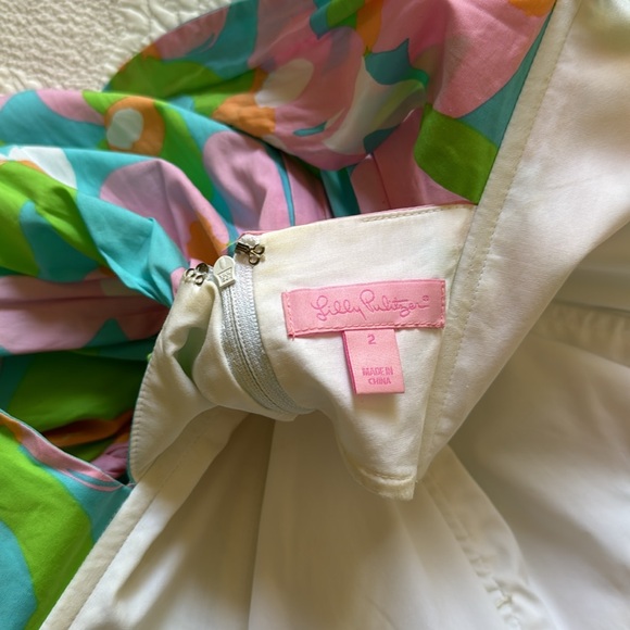 Lily Pulitzer strapless dress - Picture 5 of 6